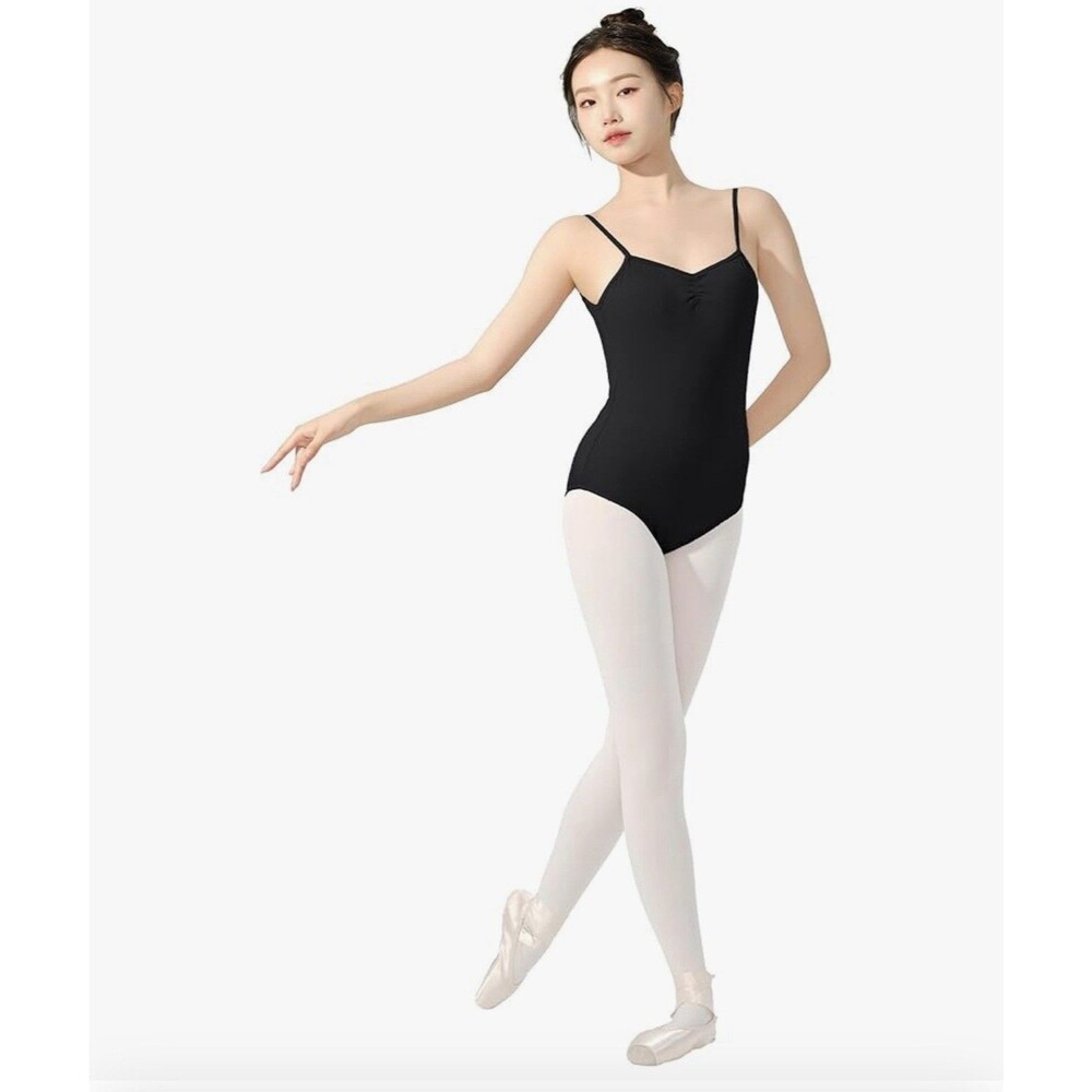 Women's Camisole Leotard sleeveless dance ballet black size M